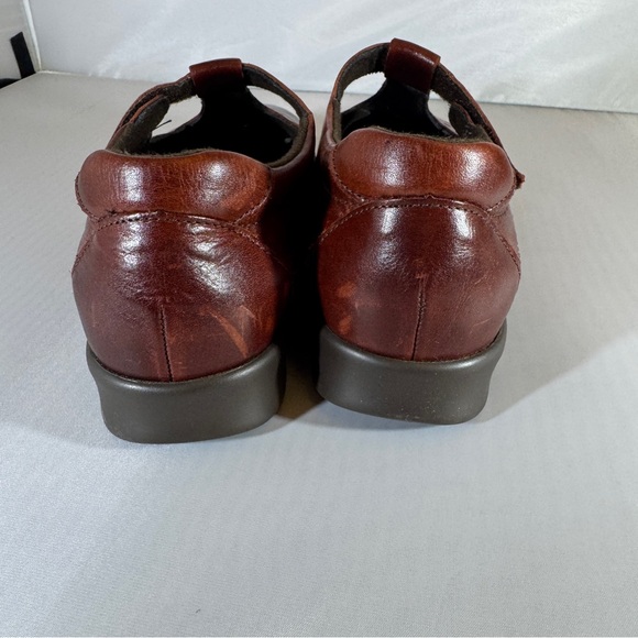 SAS Mary Jane Brown Leather 7.5 Academia Lolita US Tripad Comfort Shoes Y2K 90s - Picture 7 of 13